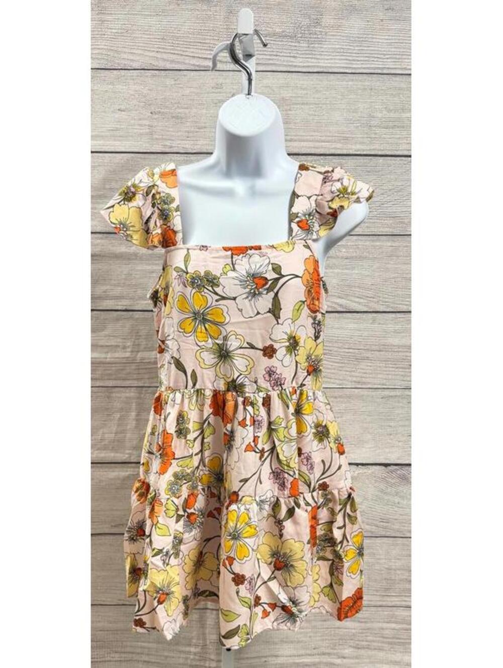 Band of Gypsies Collective Lottie & Holly Floral Pink Dress Women Size Small